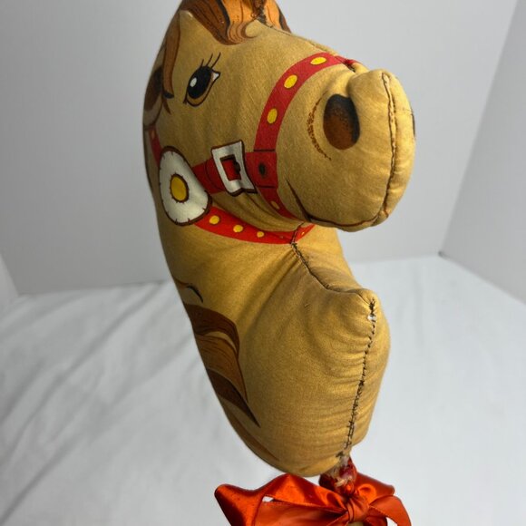 Vintage Stick Hobby Horse Wood Handle - Picture 3 of 7